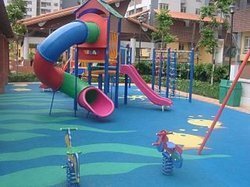 Children Play Area Rubber Flooring