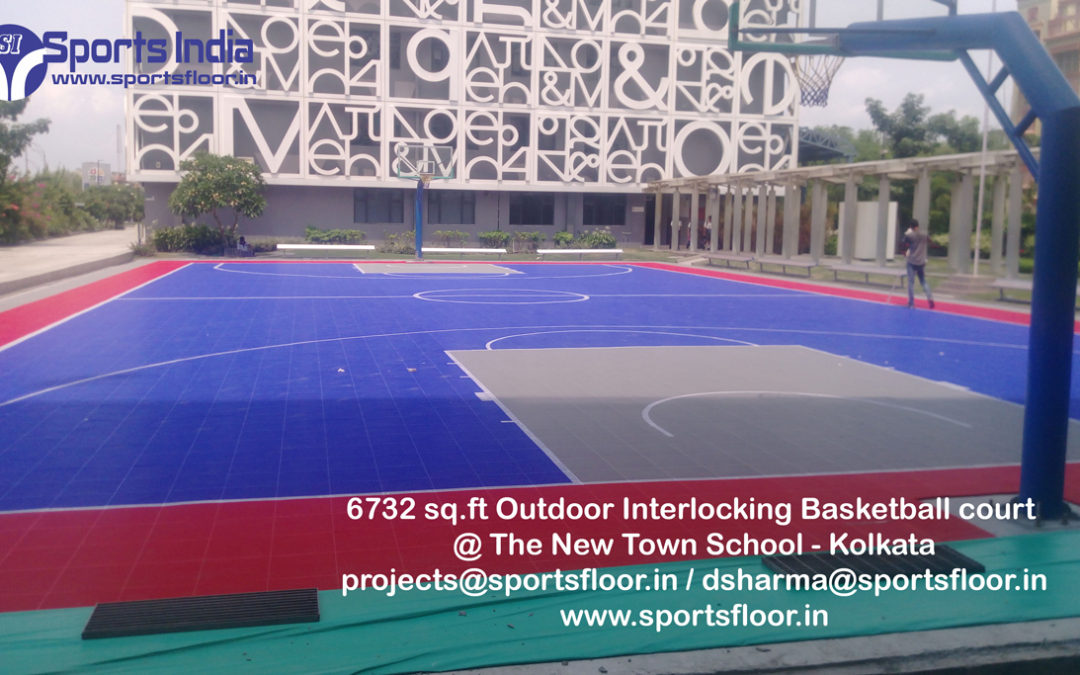 Basketball Interlocking Tiles